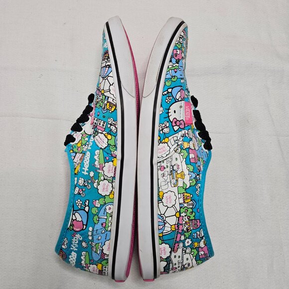 Vans Hello Kitty Sanrio Multicolor Print Sneakers Shoes Womens Size 8- Mens 6.5 - Picture 8 of 13